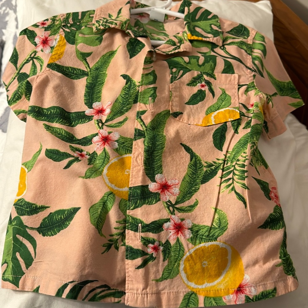 STRETCHTECH button up shirt. Size 2T. New condition. Old Navy.